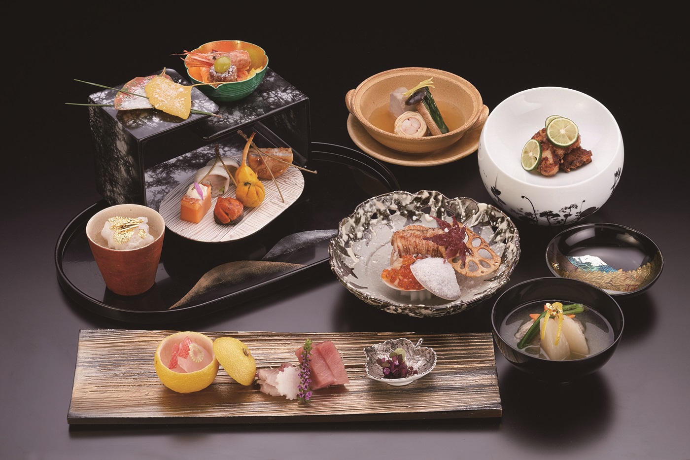 伝統的な懐石料理が自慢のクラシカルなリゾートホテル♪ 神奈川県 箱根・湯河原への旅！おでかけプラン 夕食「懐石料理」 ツイン