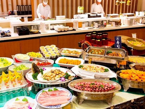 ホテル 明山荘 地元三河湾の旬の新鮮魚介を食べつくす のんびり東海 秋冬 三河 明山荘バイキング 西館和室 夕 朝食付 近畿日本ツーリスト