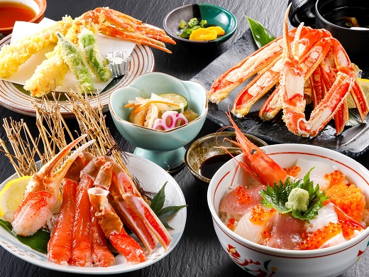 【兵庫・城崎】おけしょう鮮魚の海中苑　カニ料理